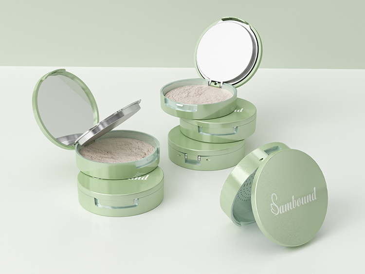 定制定妆粉饼空盒散粉空盒子 定制定妆粉饼空盒散粉空盒子