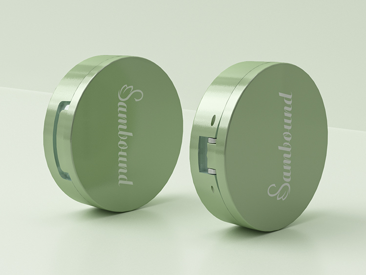 定制定妆粉饼空盒散粉空盒子 定制定妆粉饼空盒散粉空盒子