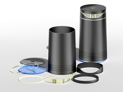 车载香薰器塑胶件外壳开模注塑